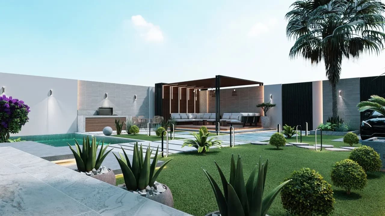 تصميم الحدائق 4